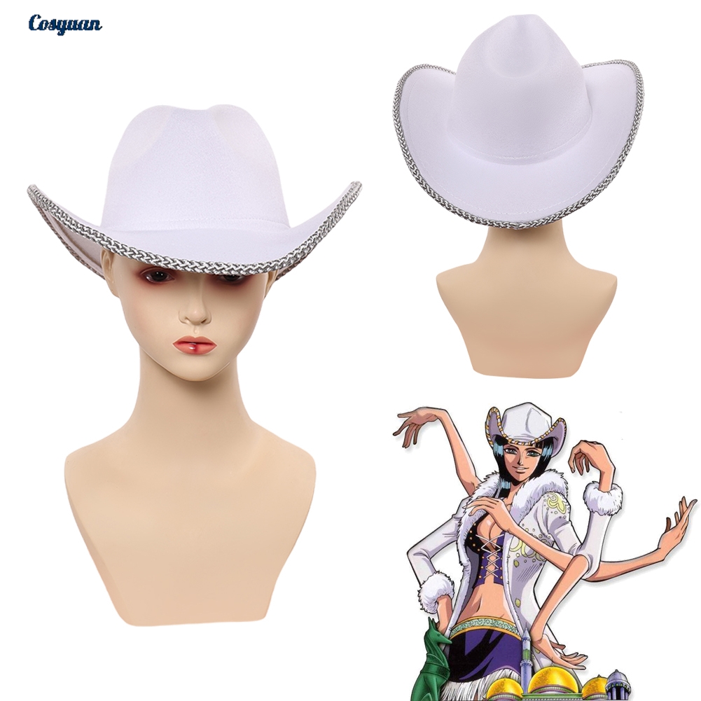 Anime Cosplay Robin - 7.5cm Pirate Cosplay Nico Robin White