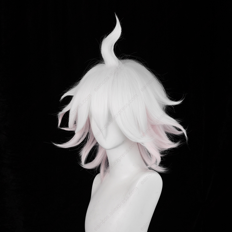 Anime Nagito Komaeda Cosplay W - Cosplay Anime White Hair recension och pris