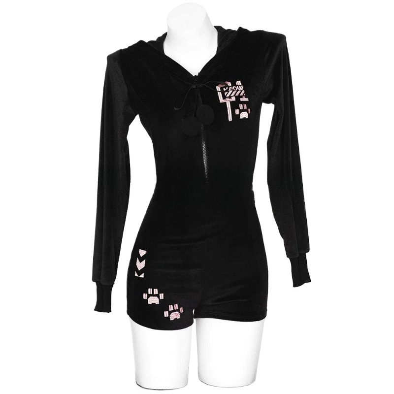 Anime Cute Cat Plush Hooded Bo - Anime Cosplay One Piece recension och pris