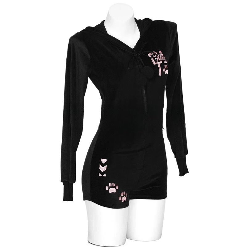 Anime Cute Cat Plush Hooded Bo - Anime Cosplay One Piece recension och pris