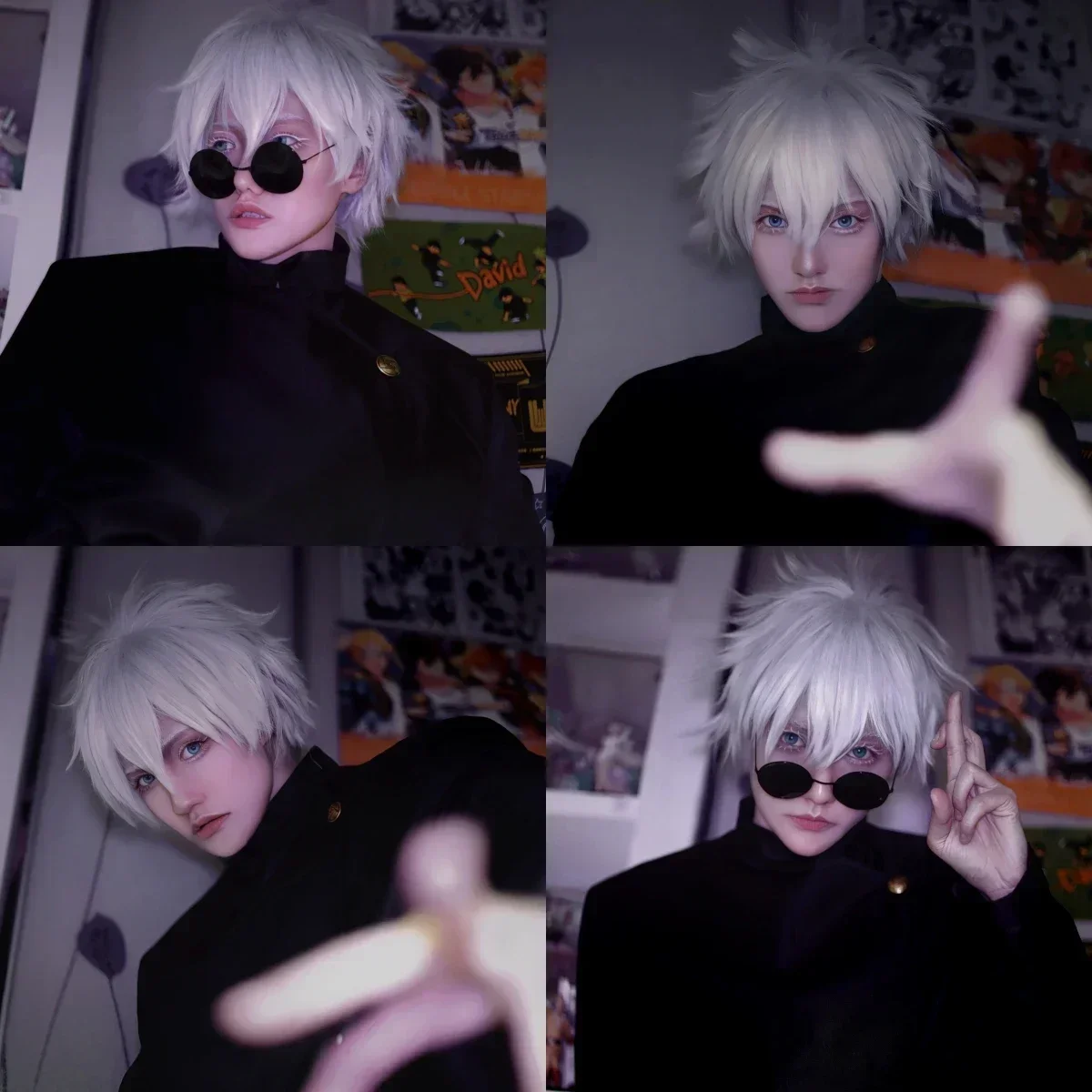 Gojo Satoru Cosplay Costumes p - Anime Cosplay Gojo recension och pris