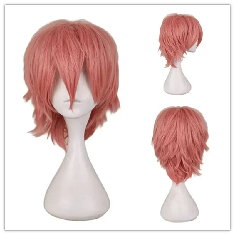 QQXCAIW Male Wig Black White P - Cosplay Anime White Hair recension och pris