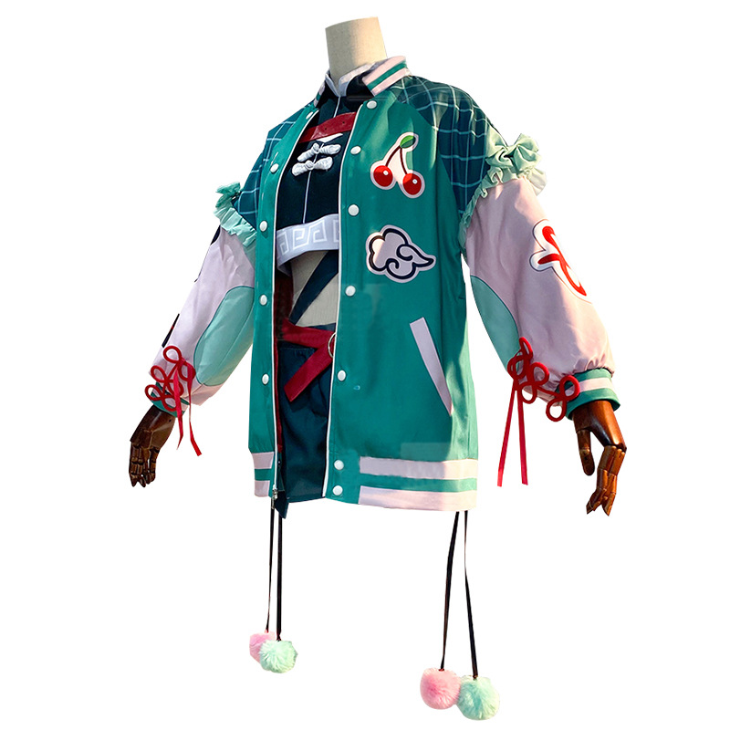 Green Bomber Jacket Hao Kore D - Anime Cosplay 2026 recension och pris