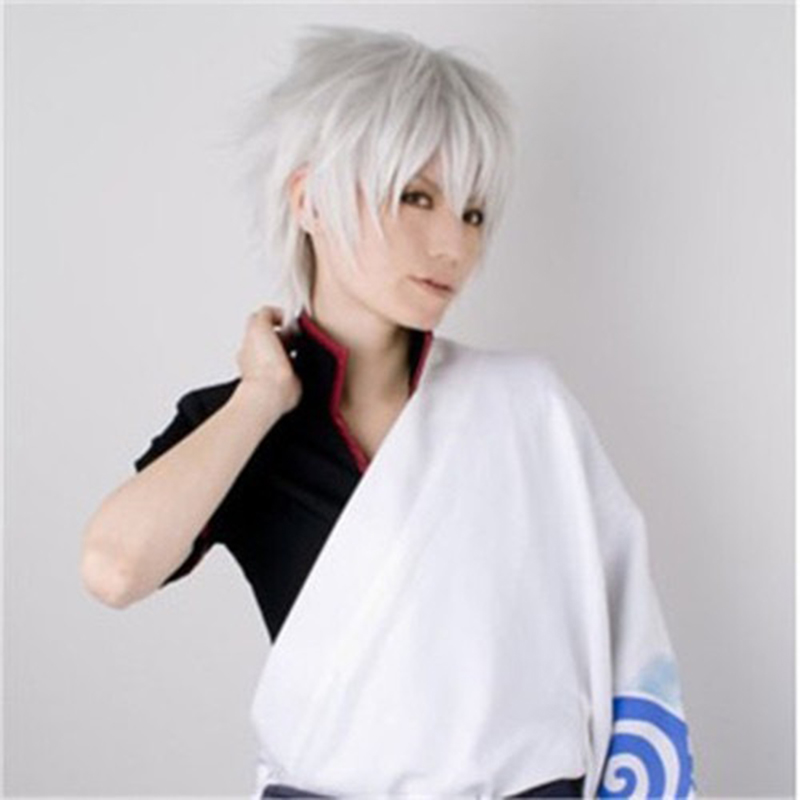 Anime Cosplay Wig White Simula - Cosplay Anime White Hair recension och pris