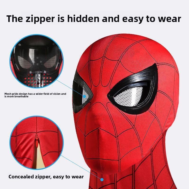 Superhero Mask/Spider-Man Helm - Anime Cosplay Website recension och pris