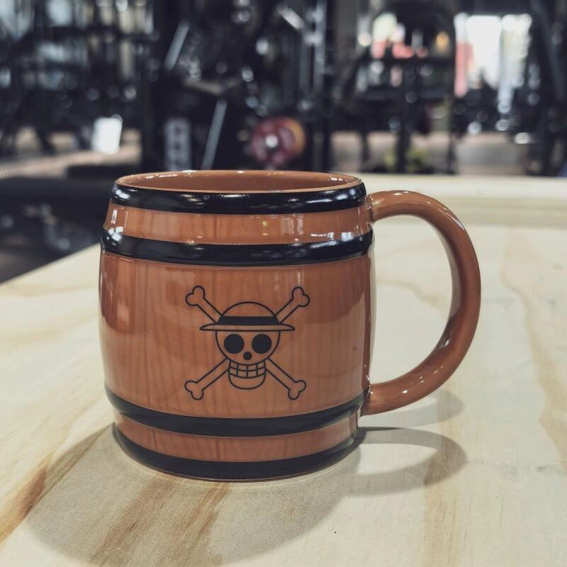 One Piece Ceramic Cup Straw Ha - Anime Cosplay Cafe recension och pris