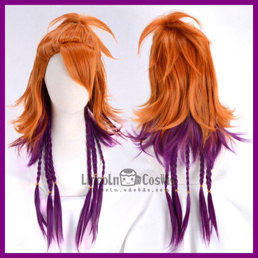 Anime Black Butler joker Cospl - Anime Cosplay Long Black Hair recension och pris