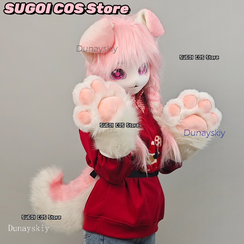 aBcSCS*Fursuit Head Kigurumi C - Anime Cosplay Cute recension och pris