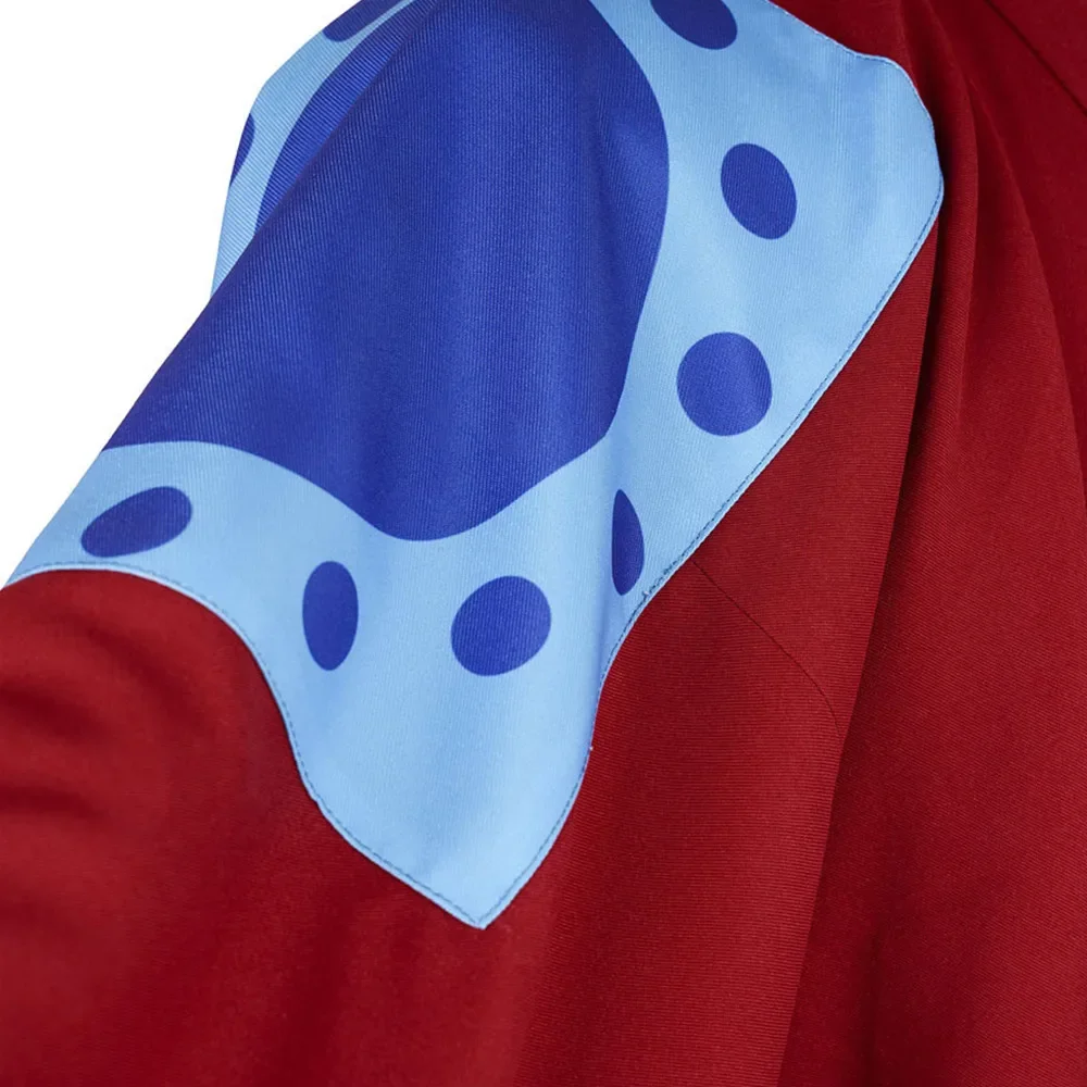 Red Kimono Anime One Monkey Lu - Anime Cosplay One Piece recension och pris