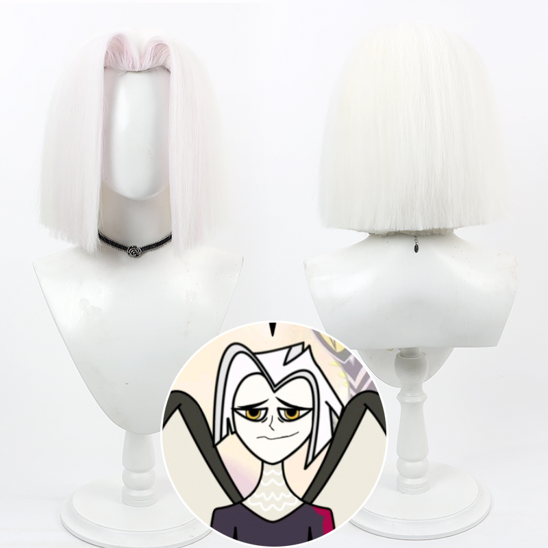 Game Hazbin Lute Cosplay Anime - Cosplay Anime White Hair recension och pris