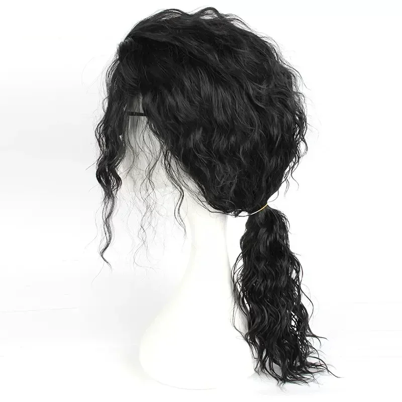 Anime Michael Jackson Cosplay  - Anime Cosplay Long Black Hair recension och pris