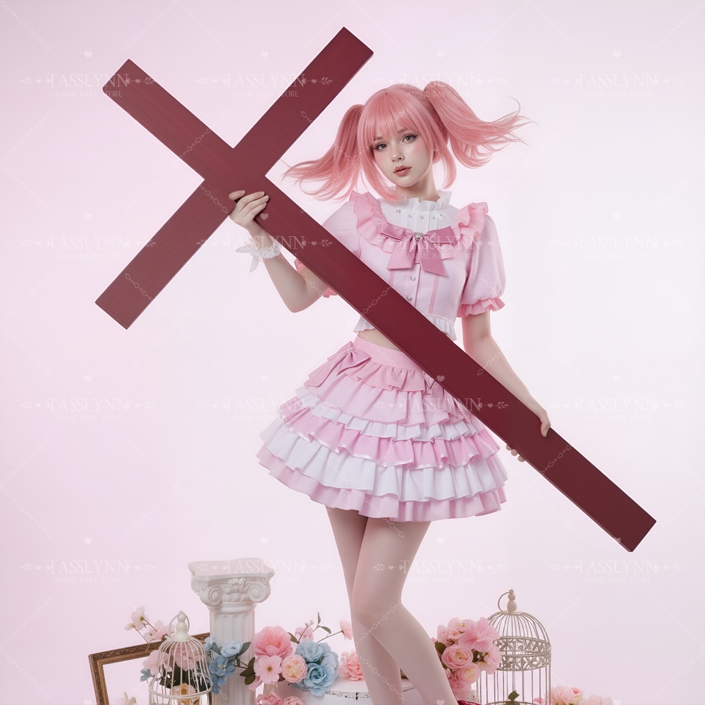 Kaname Madoka Miki Sayaka Miki - Anime Cosplay 2026 recension och pris