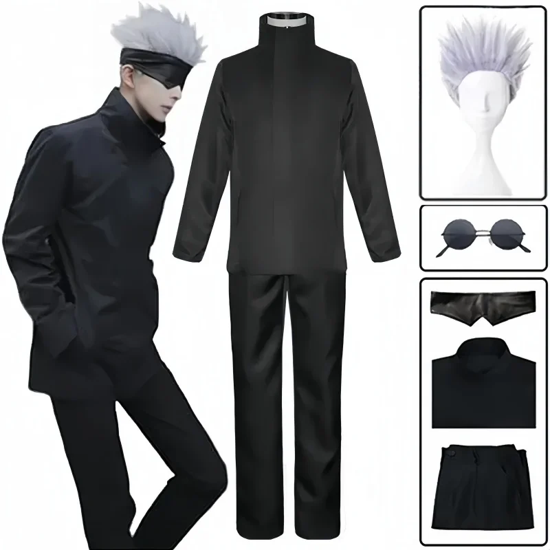 Anime Jujutsu Satoru Gojo Cosp - Anime Cosplay Gojo recension och pris