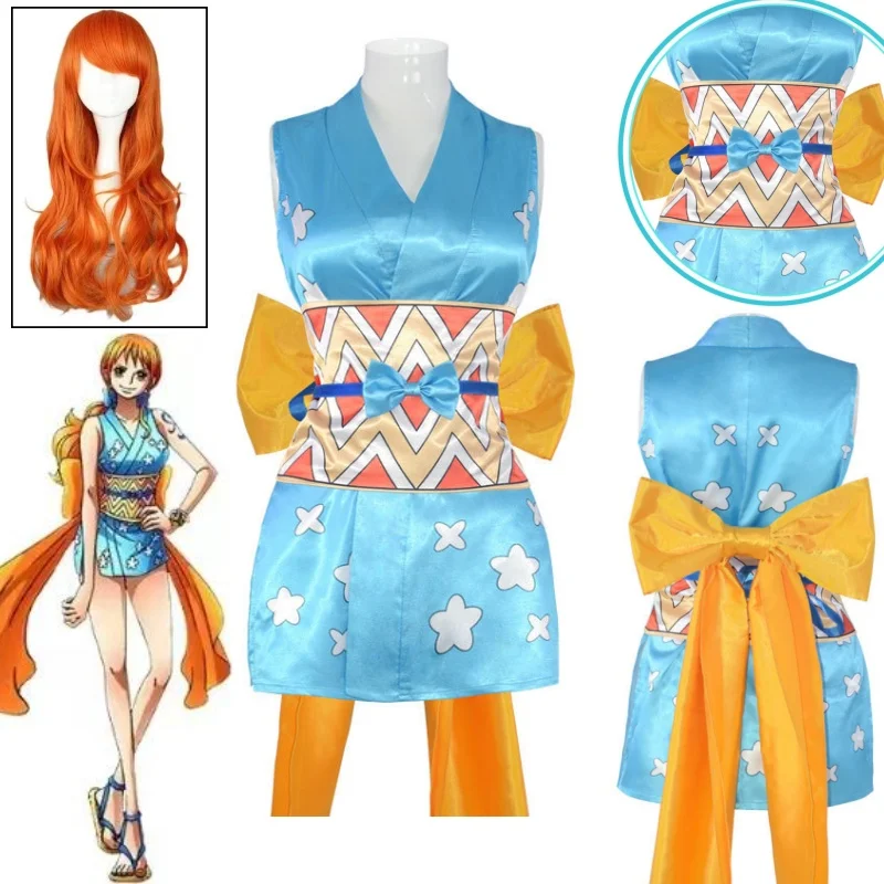 Nami Cosplay Costumes Wig Japa - Anime Cosplay One Piece recension och pris